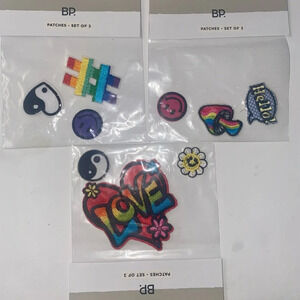 Bp. Set of 9 Rainbow Equality Clothing Iron On Patches